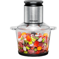 Rommelsbacher Multi-Zerkleinerer MZ 800 edelstahl/schwarz, 800 Watt, Glasbehälter 2,7 Liter