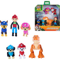Spin Master Paw Patrol: Der Dino Film - Dino Abenteuer Figuren-Geschenkset, 6er-Pack, Spielfigur 