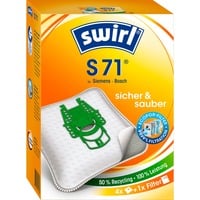 Swirl  Staubsaugerbeutel S71 MicroPor 4 Beutel, 1 Abluftfilter