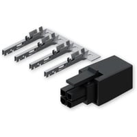 Teltonika 4-Poliger Stecker mit Kontaktklemmen schwarz, 250V, 5A