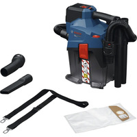 Bosch Professional GAS 18V - 6LS, Bodenstaubsauger blau/schwarz, ohne Akku und Ladegerät