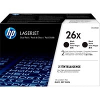 HP Toner schwarz 26X (CF226XD) 2er Pack