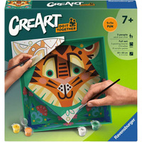 Ravensburger CreArt Do it together - Tiger, Malen