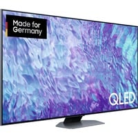 SAMSUNG GQ-55Q80C, QLED-Fernseher 138 cm (55 Zoll), silber, UltraHD/4K, SmartTV, WLAN, Bluetooth, HDR, FreeSync, 100Hz Panel