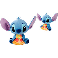 Simba Disney Stitch mit Pizza, Kuscheltier 25 cm