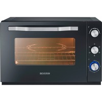 TestA Back- & Toastofen XXL TO 2073, Mini-Backofen schwarz