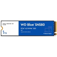 WD Blue SN580 1 TB, SSD blau/weiß, PCIe 4.0 x4, NVMe, M.2 2280