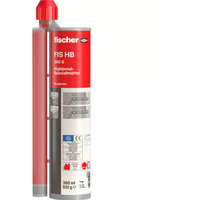fischer Highbond-Spezialmörtel FIS HB 360 S grau, 1 Kartusche mit 360ml, für Highbond-Ankerstangen FHB II-A