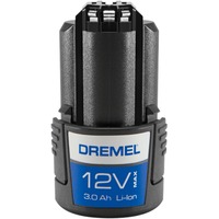 Dremel 12V Lithium-Ionen-Ersatzakku B12V30-01 schwarz, 3 Ah, für Dremel 8260