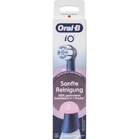  Oral-B iO Sanfte Reinigung 2er, Aufsteckbürste schwarz, für empfindliche Bereiche und gesünderes Zahnfleisch