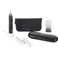  Oral-B iO Series 6 Black Lava Luxe Edition, Elektrische Zahnbürste schwarz, mit Reiseetui