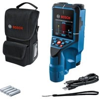 Bosch Professional PRO Akku-Wallscanner D-tect 200 C Professional, 12Volt, Ortungsgerät blau/schwarz, ohne Akku und Ladegerät