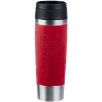 Emsa TRAVEL MUG Classic Grande Thermobecher dunkelrot/edelstahl, 0,5 Liter