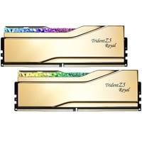 G.Skill DIMM 96 GB DDR5-6000, Arbeitsspeicher gold, F5-6000J2836F48GX2-TR5NG, TZ5 Royal Neo Gold, AMD EXPO