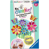 Ravensburger BeCreative - Freundschaftsbändchen & Blumen, Basteln 