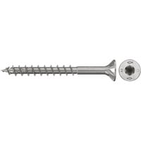 fischer Spanplattenschraube PowerFast II 4,5x45 Senkkopf TX 200 Stück, mit Teilgewinde, Edelstahl A2