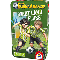 Schmidt Spiele DIE FUSSBALLBANDE: Stadt, Land, Fluss, Brettspiel 