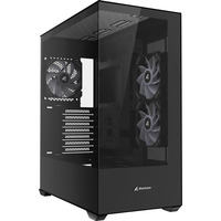 Sharkoon SK6 ARGB , Tower-Gehäuse schwarz, Tempered Glass x 2