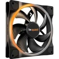 be quiet! Light Wings PWM 140 mm, Gehäuselüfter schwarz, 140 mm