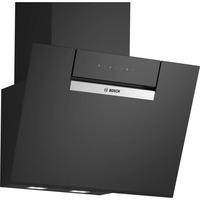 Bosch DWK67FN60 Serie 4, Dunstabzugshaube schwarz, 60 cm, Home Connect