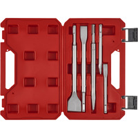 EINHELL SDS-plus Meißel-Satz, 250 / 240mm, 5-teilig, Meißel-Satz  Transportkoffer