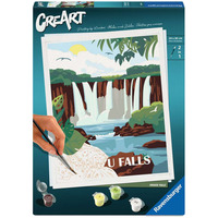 Ravensburger CreArt - Iguazu Wasserfälle, Malen 