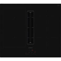 Siemens ED611BGA7, Autarkes Kochfeld schwarz, 60 cm, mit integriertem Dunstabzug