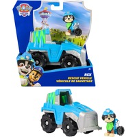 Spin Master Paw Patrol - Dinosaurier-Rettungsfahrzeug mit Rex Spielfigur, Spielfahrzeug