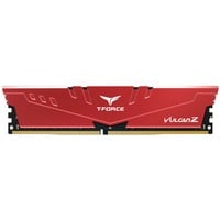 Team Group DIMM 8 GB DDR4-3200  , Arbeitsspeicher rot, TLZRD48G3200HC16F01, VULCAN Z, INTEL XMP