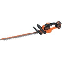 BLACK+DECKER Akku-Heckenschere GTC18504PC, 18 Volt orange/schwarz, Li-Ionen Akku 4,0 Ah