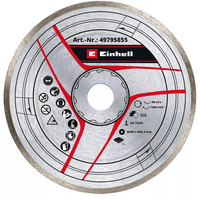EINHELL Diamant-Trennscheibe, Ø 200 x 25,4 x 2,4mm für Fliesenschneidmaschinen