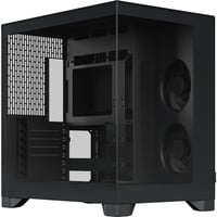 Fractal Design  Pop 2 Vision , Tower-Gehäuse schwarz, Panoramaglas