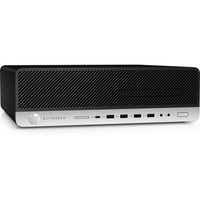 HP EliteDesk 800 G5 SFF Generalüberholt, PC-System schwarz/silber, Windows 11 Pro