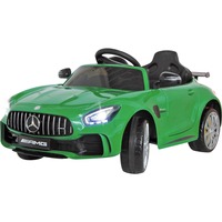 Jamara Ride-on Mercedes-Benz AMG GT R, Kinderfahrzeug grün, 12 V