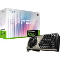 MSI GeForce RTX 5080 EXPERT, Grafikkarte DLSS 4, 3x DisplayPort, 1x HDMI 2.1