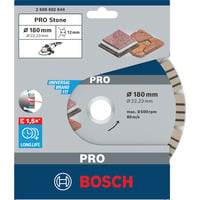 Bosch Diamanttrennscheibe Best for Stone, Ø 180mm Bohrung 22,23mm