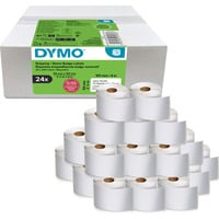 Dymo LabelWriter ORIGINAL Versand-/Namensschild-Etiketten Vorteilspack,  54 x 101 mm 24 Rollen mit je 220 Etiketten