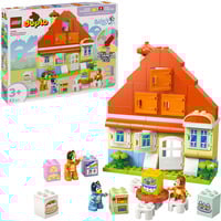 LEGO 10459 DUPLO Bluey Blueys Familienhaus mit Memory-Spiel, Konstruktionsspielzeug