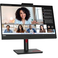 Lenovo ThinkVision T24mv-30, LED-Monitor 60.45 cm (23.8 Zoll), schwarz, Full HD, IPS, HDMI, DisplayPort, USB-C, Pivot, Webcam