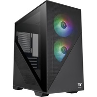 Thermaltake Divider 170 TG ARGB, Tower-Gehäuse schwarz, Tempered Glass