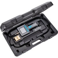 Hazet HD Video-Endoskop 4812-11/5FS, 5-teiliges Set, Inspektionskamera grau, SD-Karte 32 GB, Front- und Seitenkamera