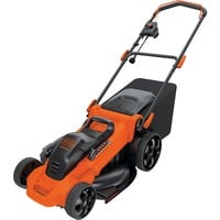 BLACK+DECKER Rasenmäher LM2000 orange/schwarz, 2.000 Watt, 3-in-1 Funktionalität