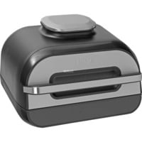 Ninja Foodi MAX Grill & Heißluftfritteuse AG551EU, Elektrogrill schwarz/grau, 2.460 Watt