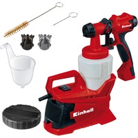 EINHELL Farbsprühsystem TC-SY 600 S, Sprühpistole rot/schwarz, 600 Watt