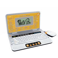 VTech Schulstart Laptop E (inkl. Tasche), Lerncomputer gelb/grau