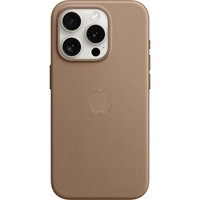 Apple Feingewebe Case mit MagSafe, Handyhülle taupe, iPhone 15 Pro