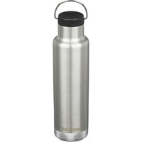 Klean Kanteen Trinkflasche Classic VI vakuumisoliert, 592ml edelstahl (gebürstet), mit schwarzer Loop Cap