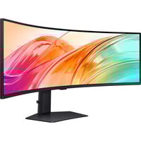 Samsung ViewFinity S49F950UAU, LED-Monitor 124 cm (49 Zoll), schwarz, DQHD, VA, Curved, HDR, KVM, USB-Hub, USB-C, 120Hz Panel