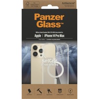 PanzerGlass HardCase, Handyhülle transparent, iPhone 14 Pro Max, MagSafe