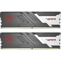 Patriot DIMM 48 GB DDR5-6000 (2x 24 GB) Dual-Kit, Arbeitsspeicher schwarz, PVVR548G600C30K, Viper Venom RGB, INTEL XMP, AMD EXPO